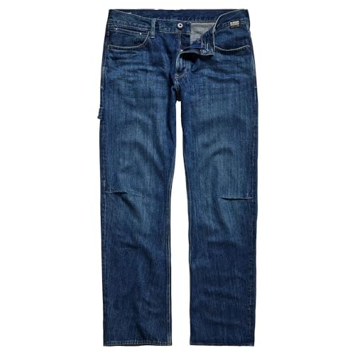 G-STAR RAW Herren Lenney Bootcut Jeans, Blau (worn in sentry blue D24467-D577-G334), 30W / 32L von G-STAR RAW