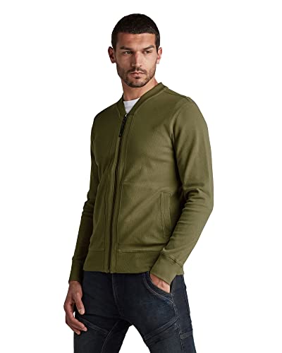 G-STAR RAW Herren Lightweight Track Jacket Sweatshirt, Grün (cavalry D20709-C930-C631), XXL von G-STAR RAW