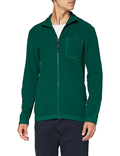 G-STAR RAW Herren Lightweight Zip Through Pocket Tape Sweatshirt, Grün (bright laub D20374-C814-A914), XS von G-STAR RAW