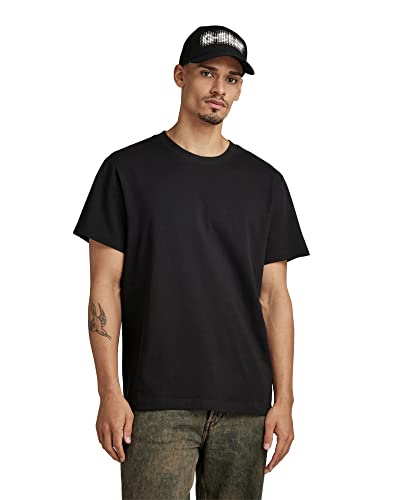 G-STAR RAW Herren Loose T-Shirt, Schwarz (dk black D23337-C336-6484), L von G-STAR RAW