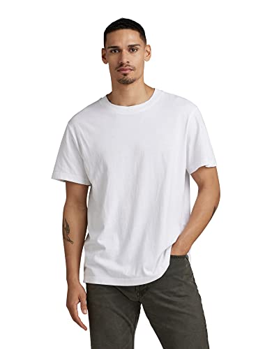 G-STAR RAW Herren Loose T-Shirt, Weiß (white D23337-C336-110), L von G-STAR RAW