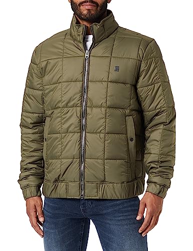 G-STAR RAW Herren Meefic quilted jkt, Grün (shadow olive D23965-B958-B230), XS von G-STAR RAW