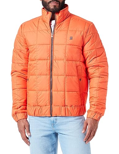 G-STAR RAW Herren Meefic quilted jkt, Orange (signal orange D23965-B958-C622), L von G-STAR RAW