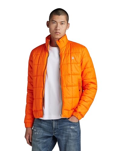 G-STAR RAW Herren Meefic quilted jkt, Orange (signal orange D23965-B958-C622), M von G-STAR