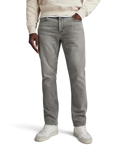 G-STAR RAW Herren Mosa Straight Jeans, Blau (faded moonstone D23692-D497-G340), 35W / 32L von G-STAR RAW