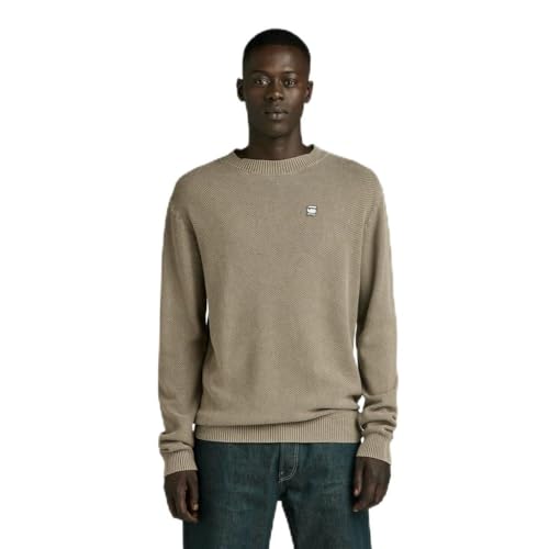 G-Star RAW Herren Moss Knitted Pullover, Grün (Shamrock gd D24461-D630-B681), XXL von G-STAR RAW