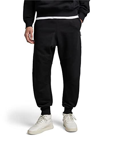 G-STAR RAW Herren Moto Oversized Jogginghose, Schwarz (dk black D22798-C988-6484), L von G-STAR RAW