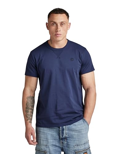 G-Star RAW Herren Nifous T-Shirt, Blau (Sartho Blue D24449-336-6067), XS von G-STAR