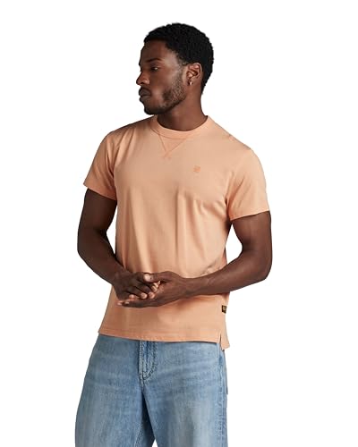 G-STAR RAW Herren Nifous T-Shirt, Orange (peach bloom D24449-336-G280), L von G-STAR RAW