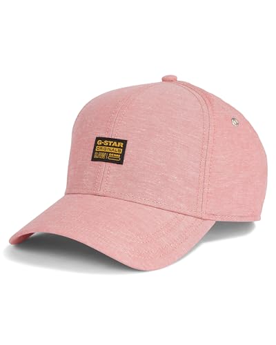 G-STAR RAW Herren Originals Baseball Cap, Mehrfarben (pink ink/milk D03219-D123-D852), PC von G-STAR RAW