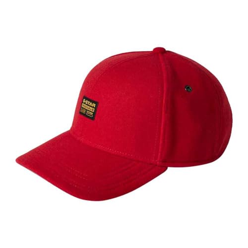 G-STAR RAW Herren Originals Baseball Cap, Rot (dk Flame D03219-D420-8050), PC von G-STAR RAW