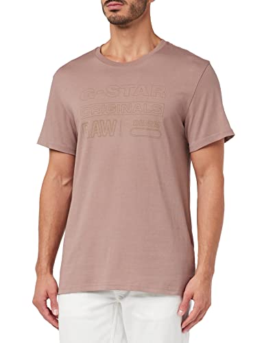 G-STAR RAW Herren Originals T-Shirt, Braun (chocolate berry D22775-C506-B113), M von G-STAR RAW