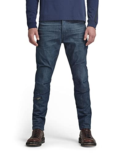 G-STAR RAW Herren Pilot 3D Slim Jeans, Schwarz (worn in leaden D20505-C922-C776), 27W / 30L von G-STAR RAW