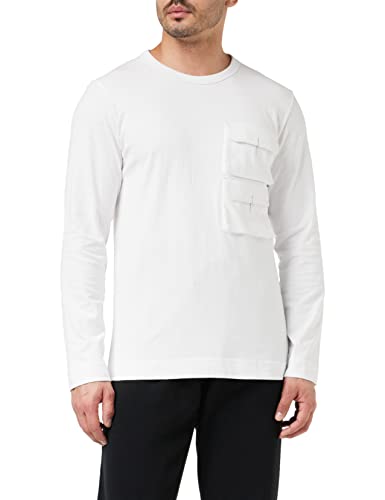 G-STAR RAW Herren Pocket T-Shirt, Weiß (white D22391-C336-110), L von G-STAR RAW