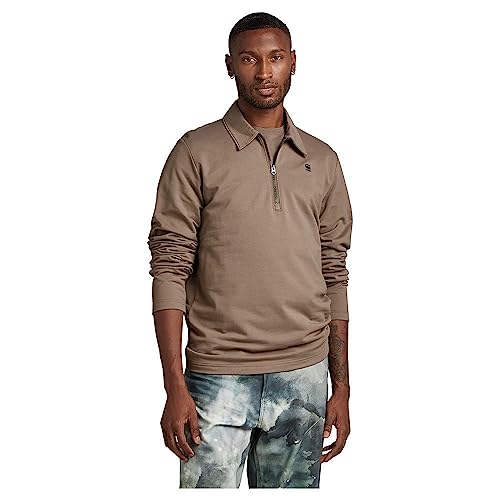 G-STAR RAW Herren Polo Half Zip Lightweight Sweatshirt von G-STAR