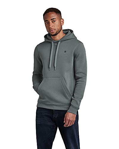 G-STAR Herren Premium Core Hooded Sweatshirt, Grau (Graphite D16121-C235-996), XL von G-STAR