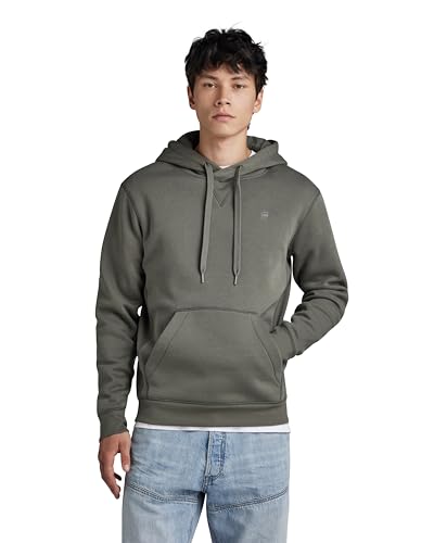 G-STAR RAW Herren Premium Core Hooded Sweatshirt, Grau (gs grey D16121-C235-1260), M von G-STAR RAW