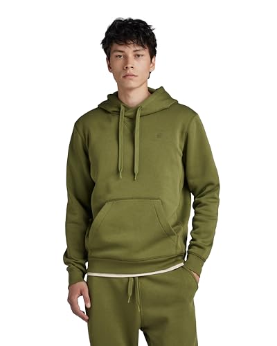 G-Star RAW Herren Premium Core Hooded Sweatshirt, Grün (sage D16121-C235-724), S von G-Star RAW