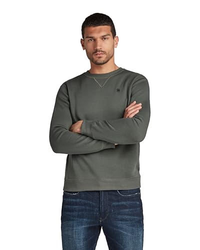 G-STAR Herren Premium Core Sweatshirt, Grau (Graphite D16917-C235-996), XXL von G-STAR