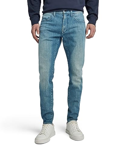 G-STAR RAW Herren Revend FWD Skinny Jeans, Blau (faded blue pool D20071-D440-G121), 30W / 34L von G-STAR RAW