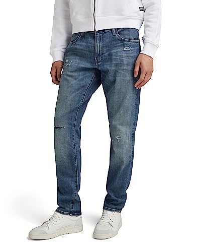 G-STAR RAW Herren Revend FWD Skinny Jeans, Blau (faded cascade restored D20071-C051-C966), 28W / 32L von G-STAR RAW