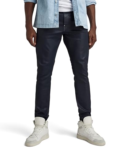 G-Star RAW Herren Revend FWD Skinny Jeans, Blau (Sun Faded Bluejay Destroyed D20071-D634-G315), 34W / 32L von G-STAR