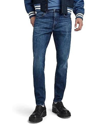 G-STAR RAW Herren Revend FWD Skinny Jeans, Blau (worn in himalayan blue D20071-C051-G122), 26W / 32L von G-STAR RAW