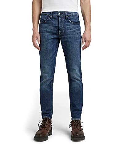 G-STAR RAW Herren Revend FWD Skinny Jeans, Blau (worn in stratos D20071-C051-D332), 26W / 32L von G-STAR RAW