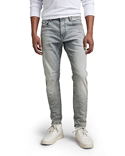 G-STAR RAW Herren Revend FWD Skinny Jeans, Grau (antic faded radium D20071-9882-C587), 27W / 30L von G-STAR RAW