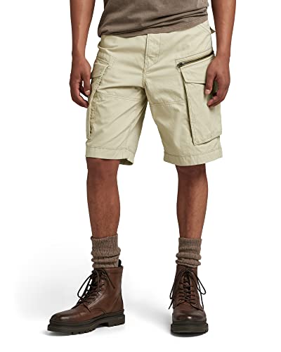 G-STAR RAW Herren Rovic Relaxed Short, Beige (spray green D08566-D387-D606), 29 von G-STAR RAW