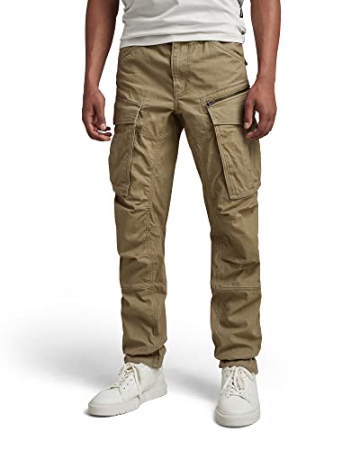 G-STAR RAW Herren Rovic Zip 3D Regular Tapered Hose, Grün (smoke olive D02190-D387-B212), 27W / 30L von G-STAR RAW