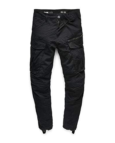 G-STAR Herren Rovic Zip 3d Regular Tapered Pants Pants, Mehrfarben (Dk Black D02190-5126-6484), 40W / 36L von G-STAR