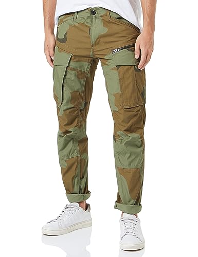 G-STAR RAW Herren Rovic Zip 3D Regular Tapered Jeans, Smoke Olive Desert Camo, 34W x 34L von G-STAR RAW