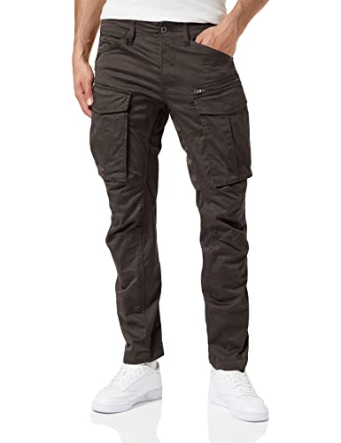 G-STAR RAW Herren Rovic Zip 3D Regular Tapered Hose, Grau (raven D02190-5126-976), 35W / 38L von G-STAR RAW