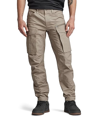 G-STAR RAW Herren Rovic Zip 3D Regular Tapered Hose, Grau (elephant skin D02190-D213-G106), 27W / 30L von G-STAR RAW