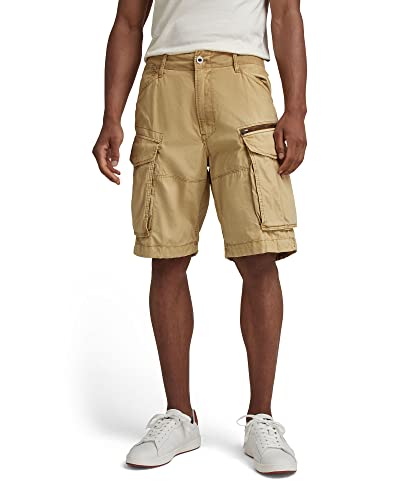 G-STAR RAW Herren Rovic Relaxed Short, Beige (hemp vintage gd D08566-9740-D297), 29 von G-STAR RAW