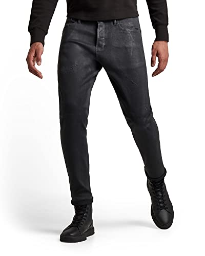 G-STAR RAW Herren Scutar 3D Tapered Jeans, Grau (magma cobler restored D17711-B479-C789), 30W / 32L von G-STAR RAW