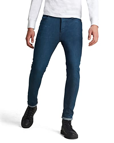 G-STAR RAW Herren Scutar 3D Tapered Jeans, Blau (3d raw denim D17711-C829-1241), 32W / 32L von G-STAR RAW