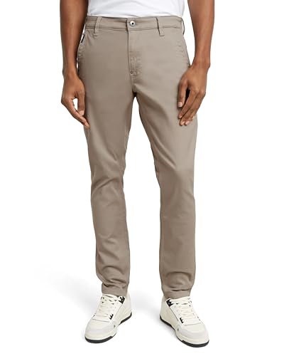 G-STAR RAW Herren Skinny Chino 2.0, Grau (Rock Ridge D21974-C105-G294), 30W / 32L von G-STAR