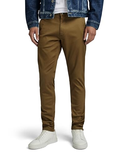 G-Star RAW Herren Skinny Chino 2.0, Grün (Dark Olive D21974-C105-C744), 30W / 34L von G-STAR
