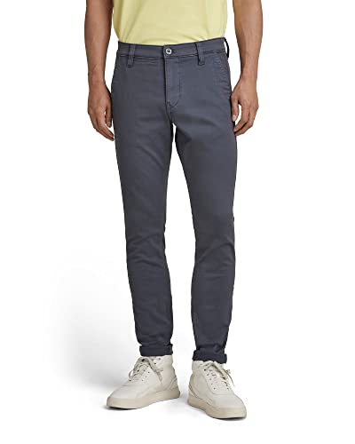 G-STAR RAW Herren Skinny Chino, Blau (fantem blue gd D16985-C106-D147), 29W / 30L von G-STAR RAW