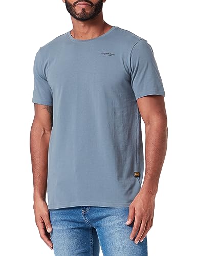 G-STAR RAW Herren Slim Base T-Shirt, Grau (axis D19070-C723-5781), S von G-STAR RAW