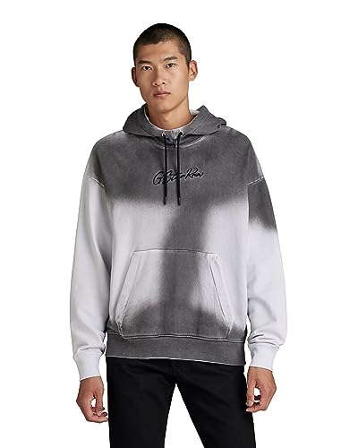 G-STAR RAW Herren Spray autograph hdd loose sweat, Weiß (white sprayed D23492-B782-G416), XL von G-STAR RAW