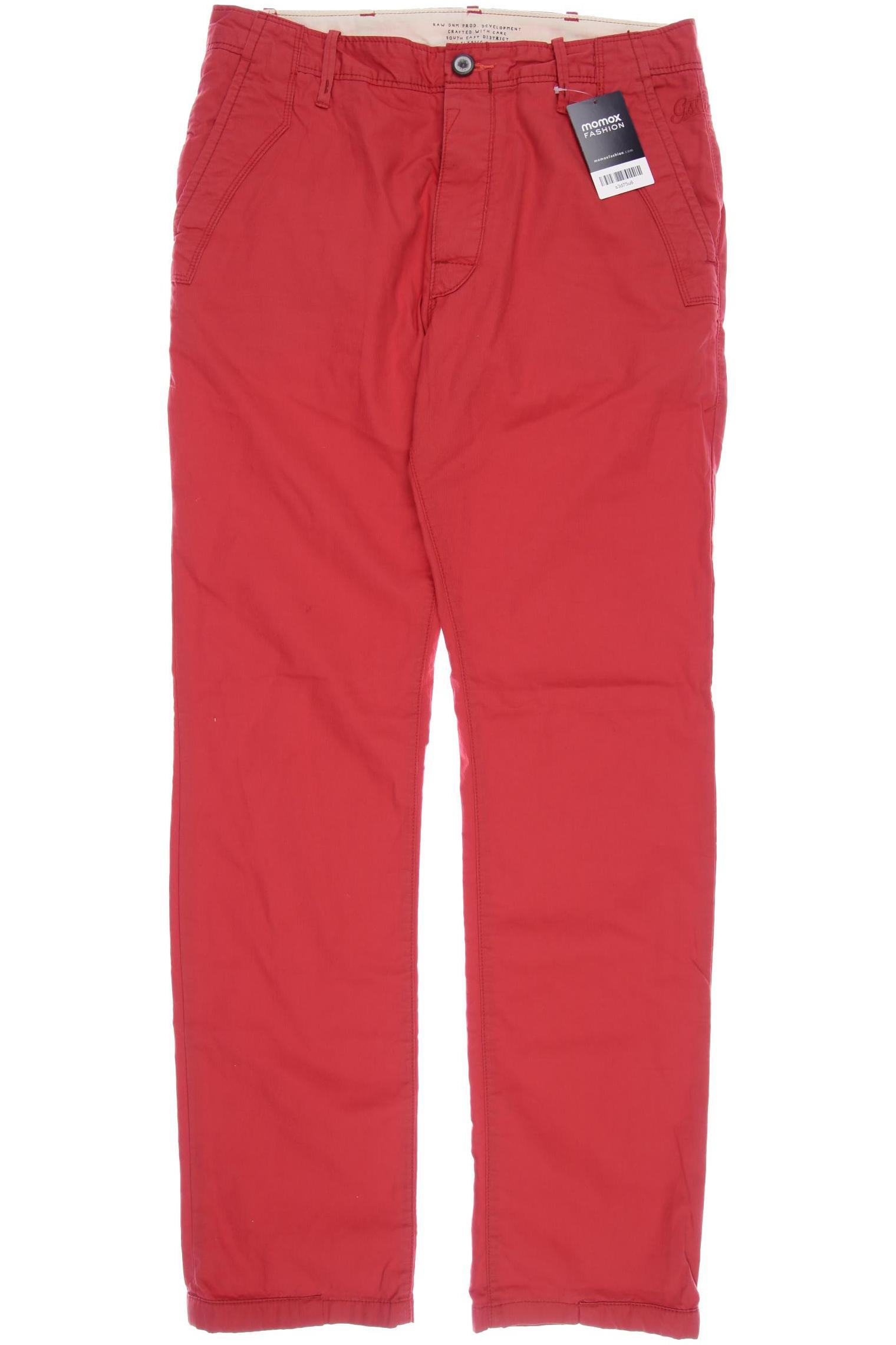 G-STAR RAW Herren Stoffhose, rot von G-Star Raw