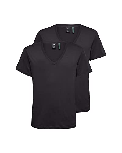 G-STAR RAW Herren Basic V-Neck T-Shirt 2-Pack von G-STAR