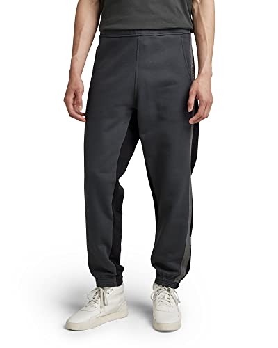 G-STAR RAW Herren Tape Color Block Tapered Jogginghose, Mehrfarben (cloack/dk black D22762-C988-D373), L von G-STAR RAW