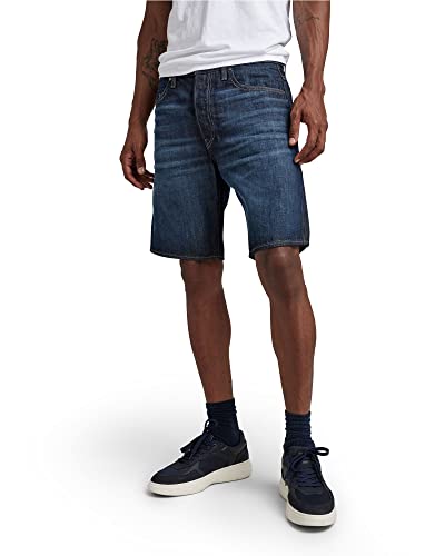 G-STAR RAW Herren Triple A Denim Shorts, Blau (worn in pacific D20776-B988-D350), 31 von G-STAR RAW