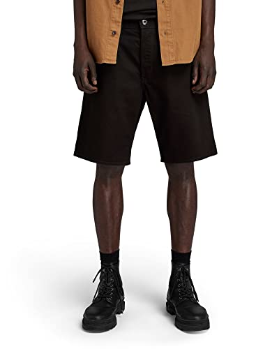 G-STAR RAW Herren Triple A Denim Shorts, Schwarz (pitch black D20776-D304-A810), 29 von G-STAR RAW