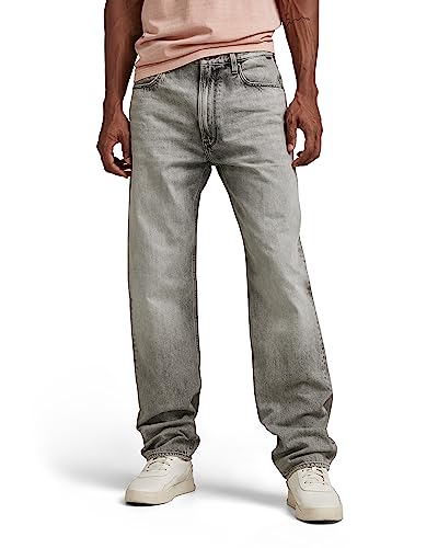 G-STAR RAW Herren Type 49 Relaxed Straight Jeans, Grau (Sun Faded Shell Grey D20960-D290-D902), 30W / 32L von G-STAR