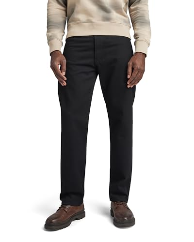 G-STAR RAW Herren Type 49 Relaxed Straight Jeans, Schwarz (pitch black D20960-D291-A810), 30W / 32L von G-STAR RAW